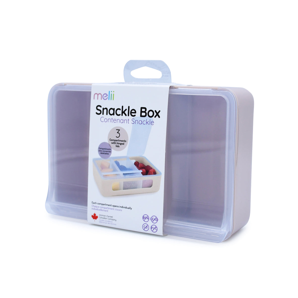 Snackle Box 3 Compartment – Meliibaby