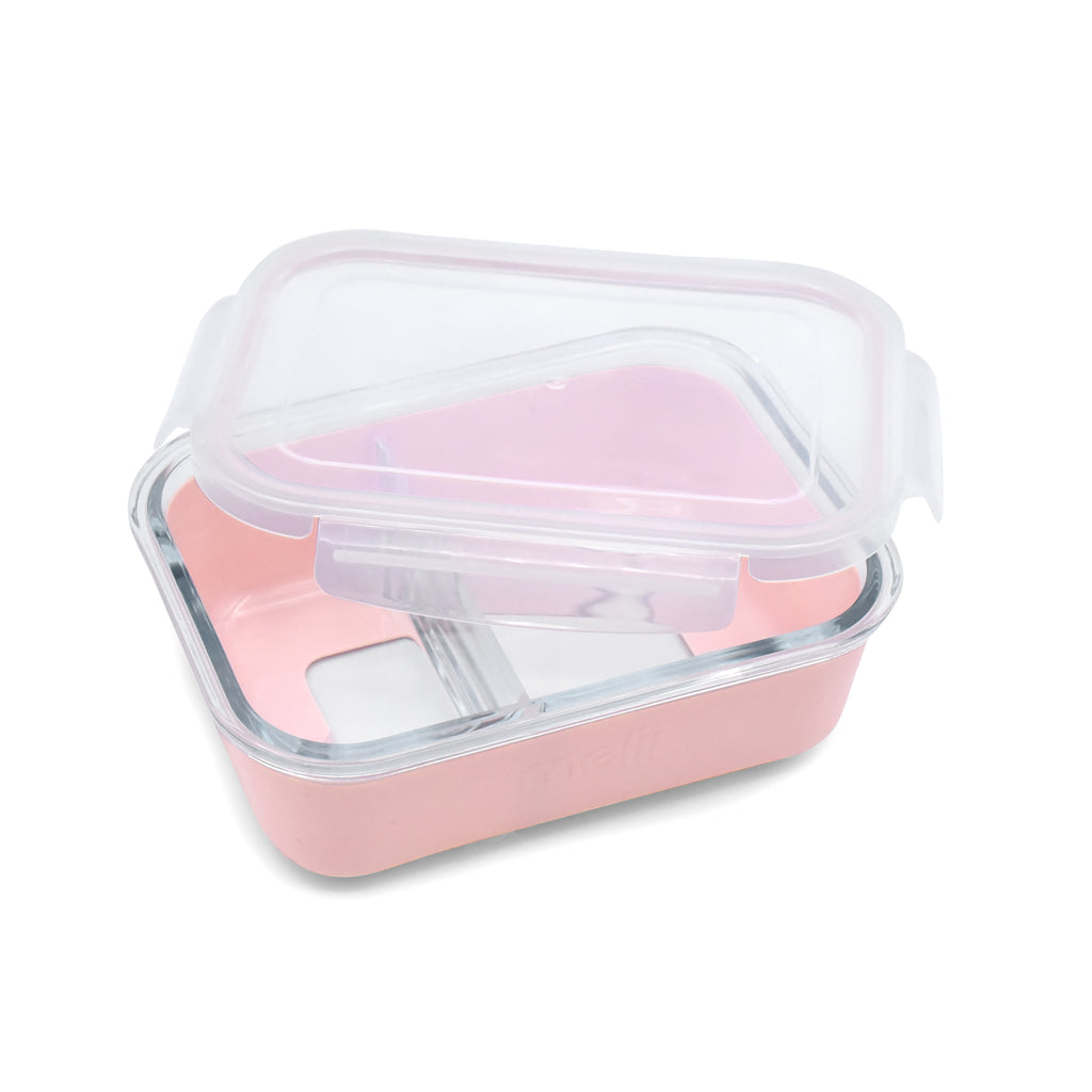 Glass Bento Box with Silicone Sleeve