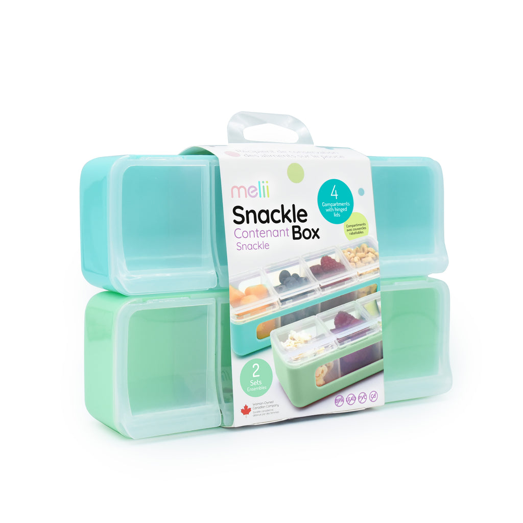 Snackle Box- 4 Compartment