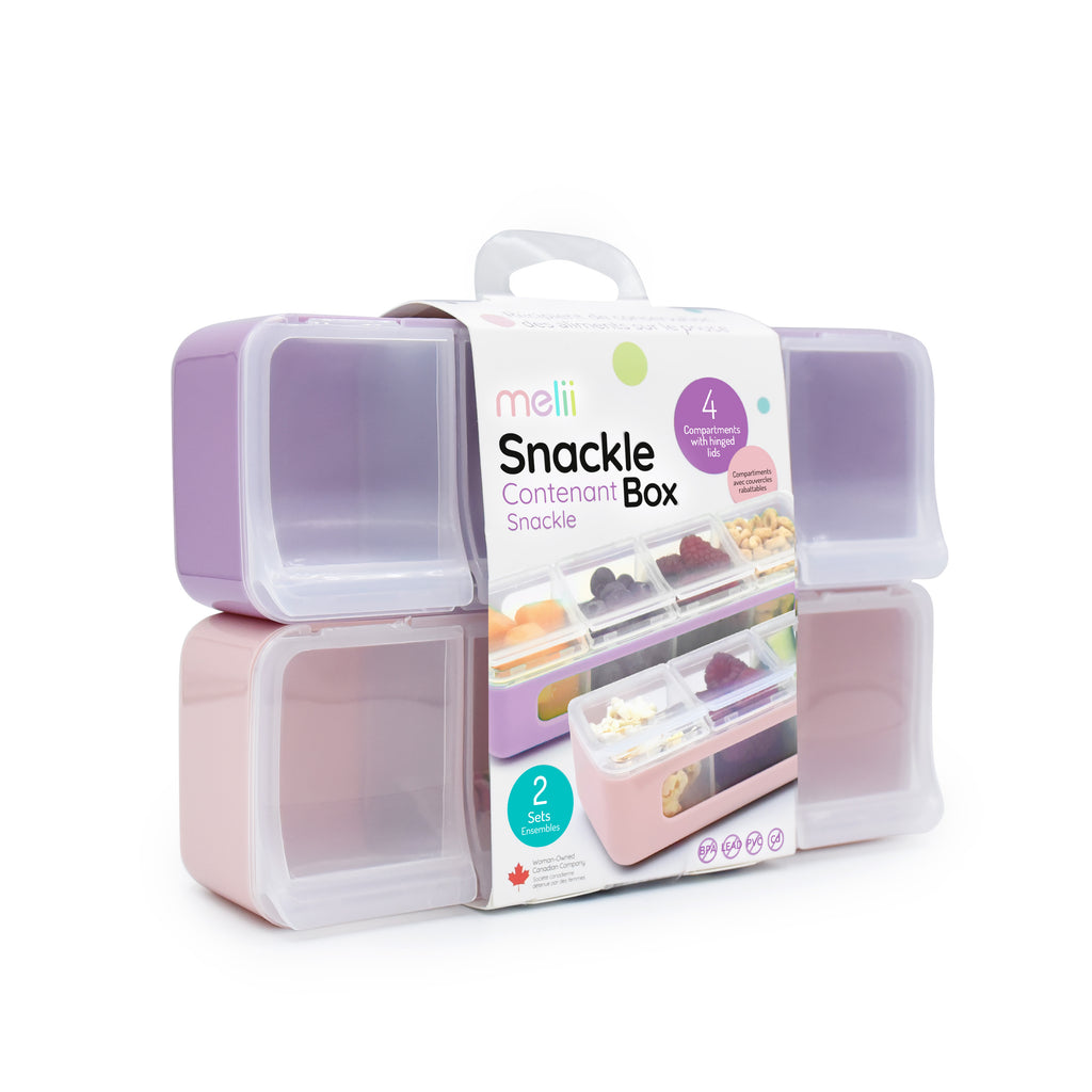 Snackle Box- 4 Compartment