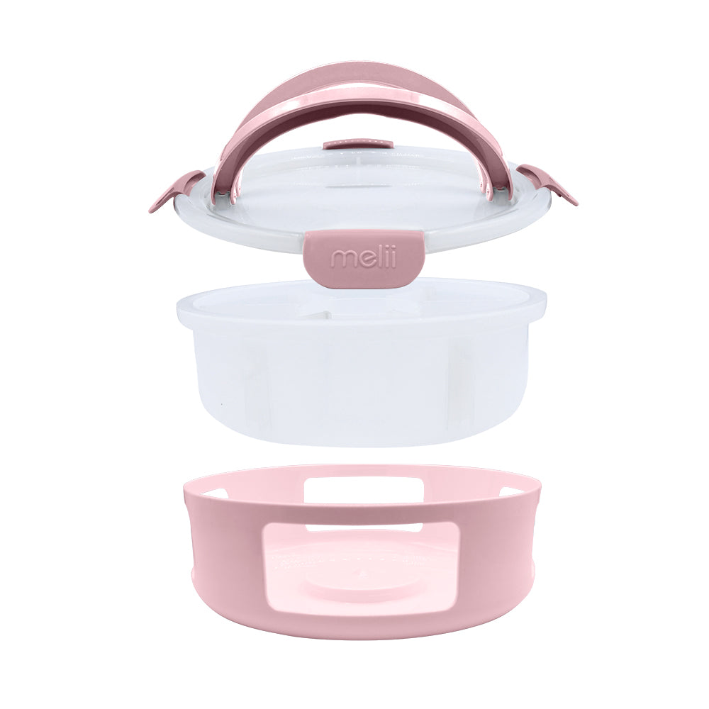 Round Snackle Platter Box