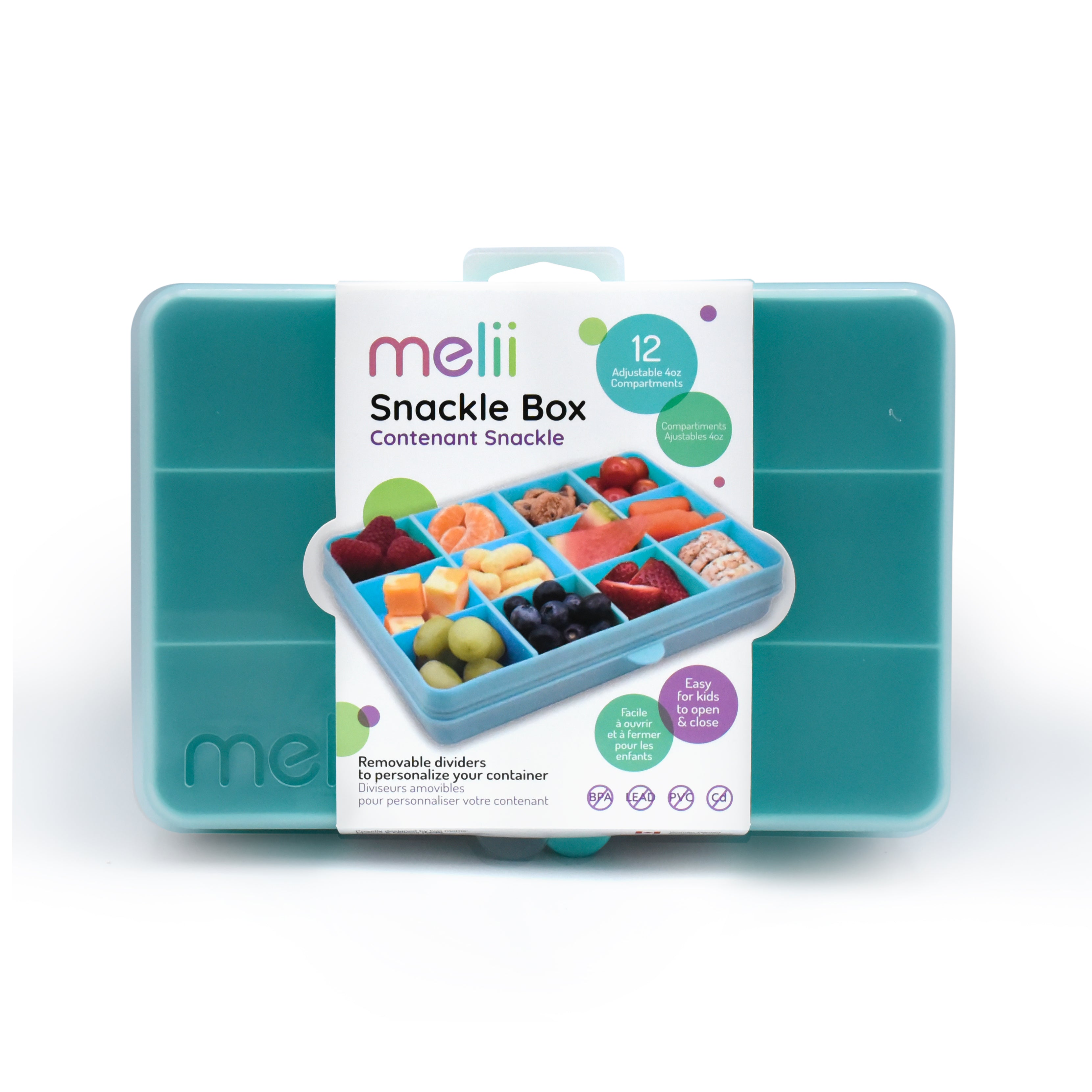 Snackle Box Regular 12 Compartment – Meliibaby