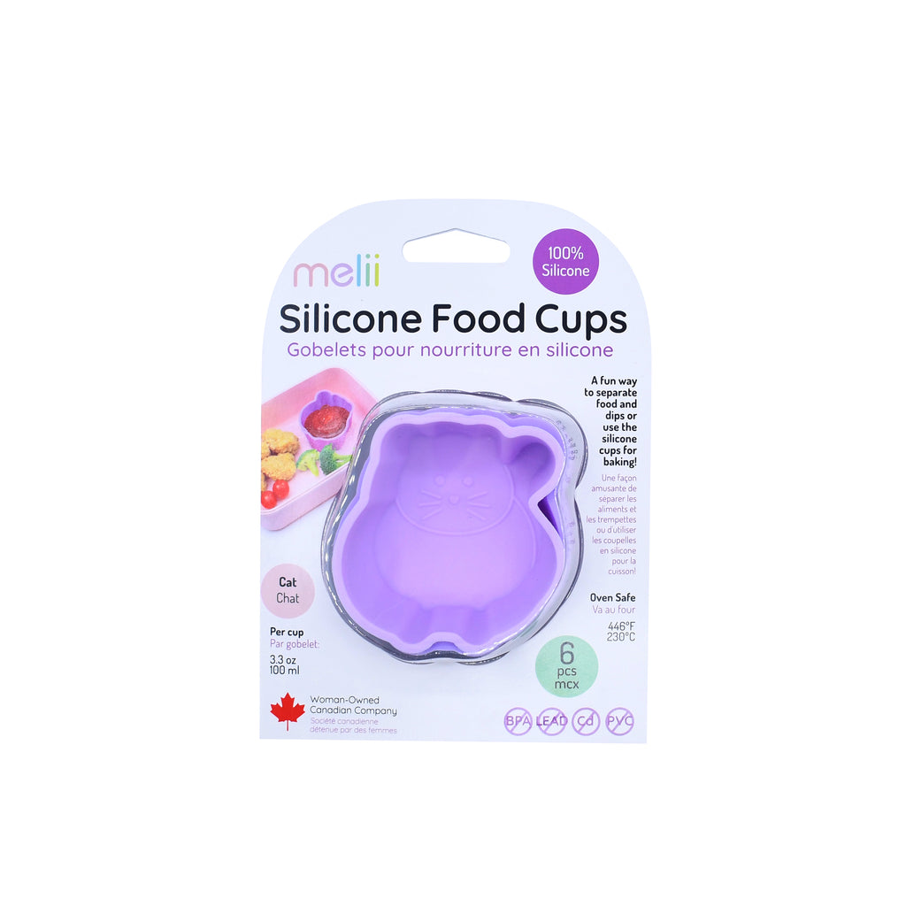 Animal Shaped Silicone Food Cups
