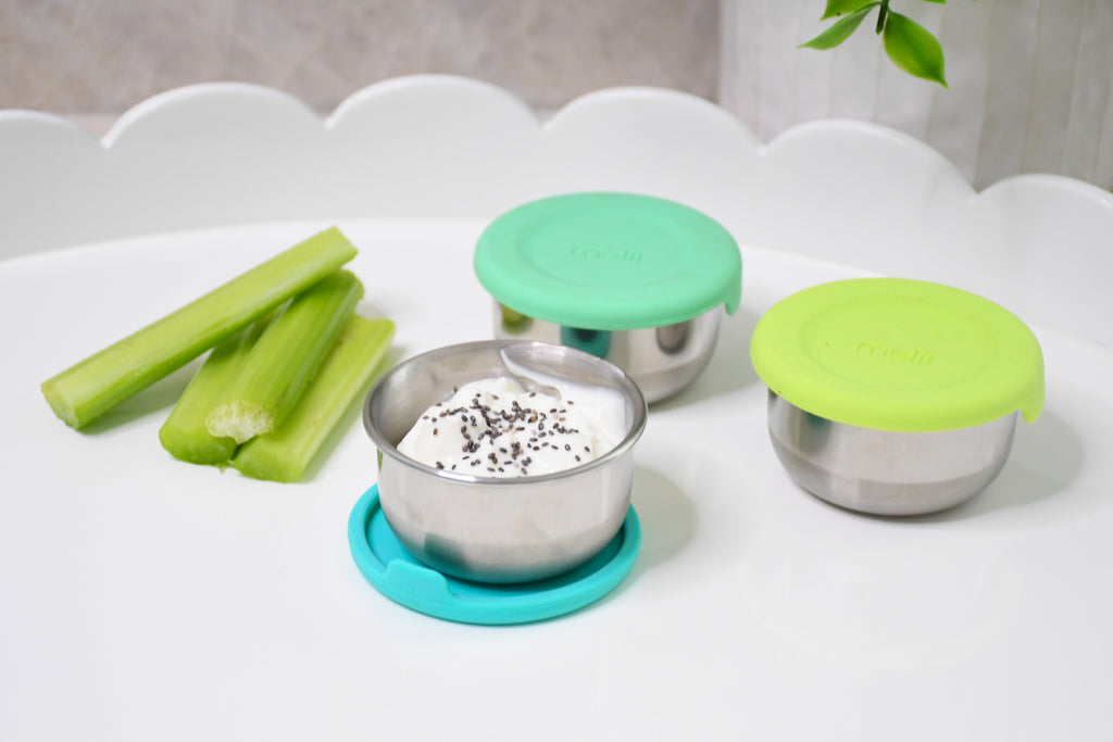 Mini Stainless Steel Condiment Containers