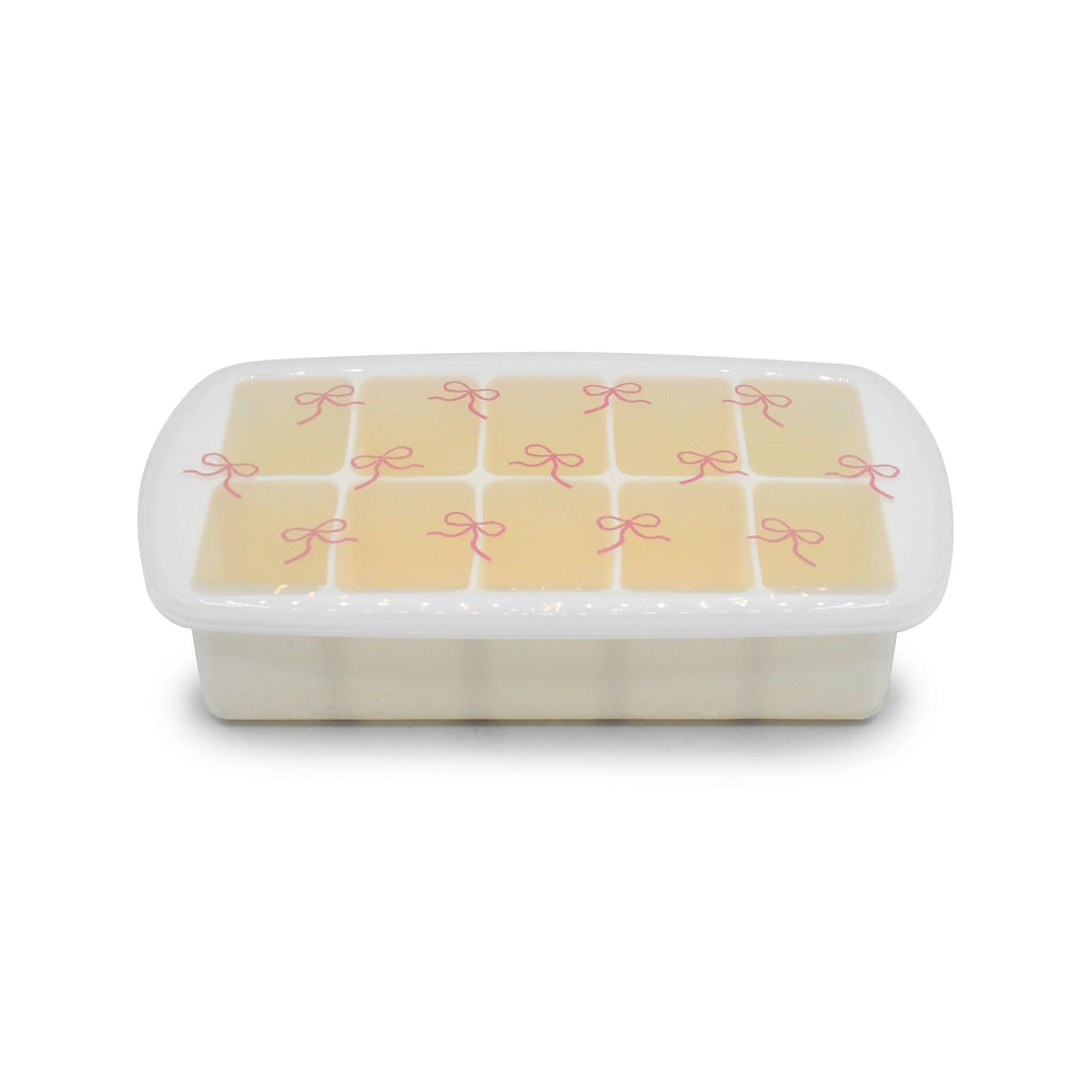 Silicone Baby Food Freezer Tray with Lid