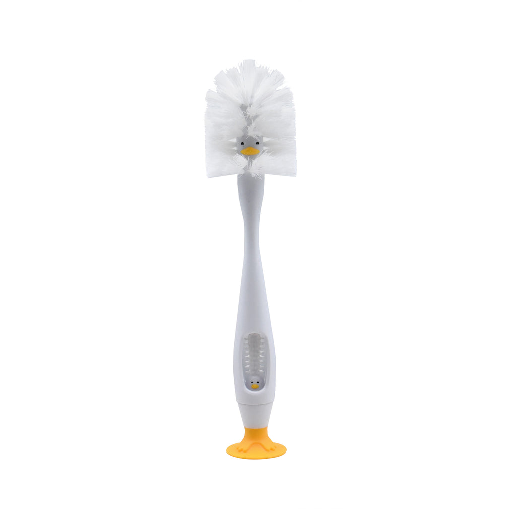 Bottle Brush & Nipple Cleaner with Bristles – Duck