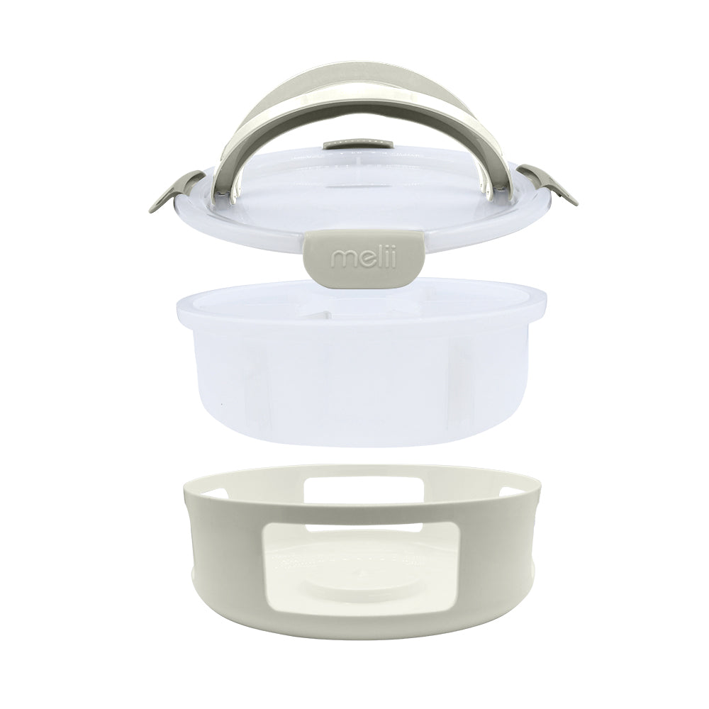 Round Snackle Platter Box