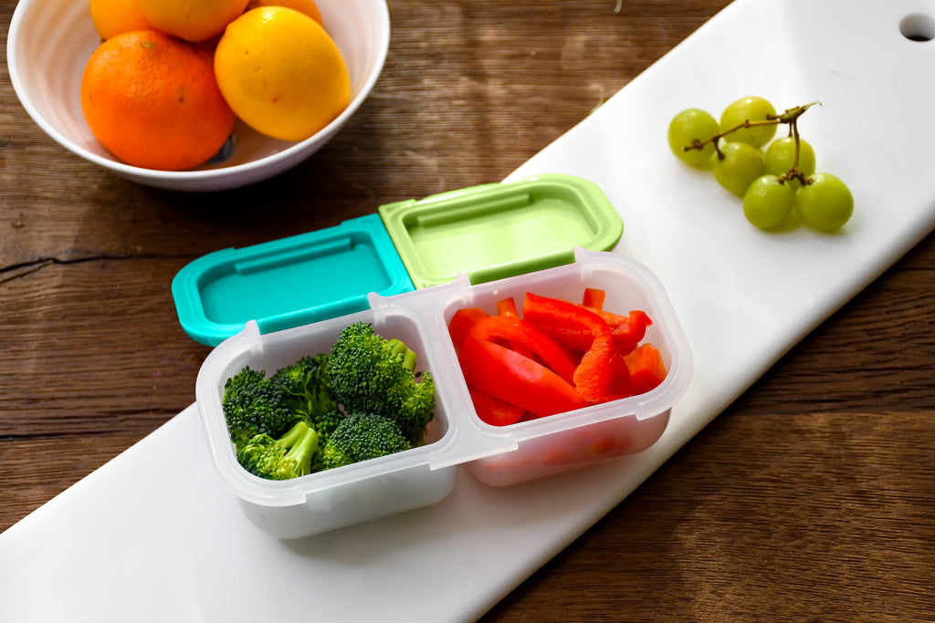 2 Compartment Snack Container