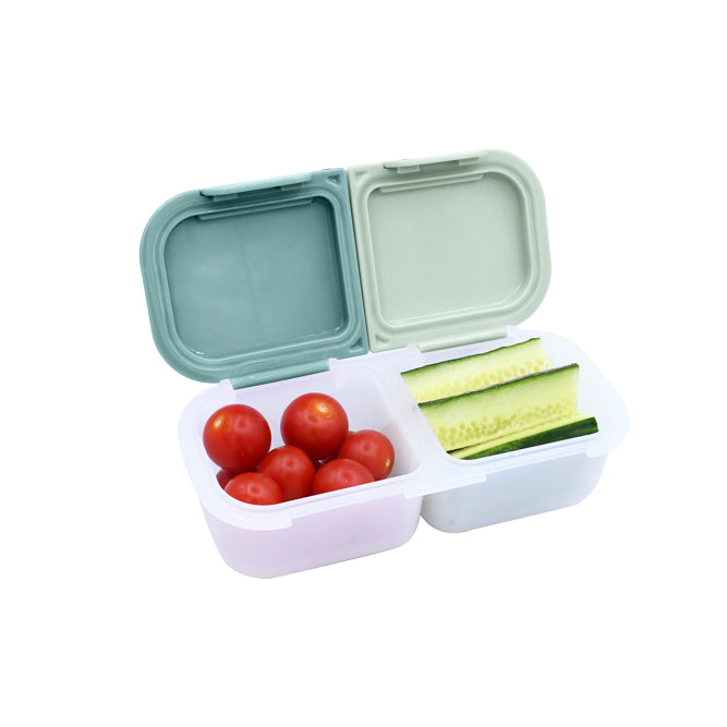 2 Compartment Snack Container