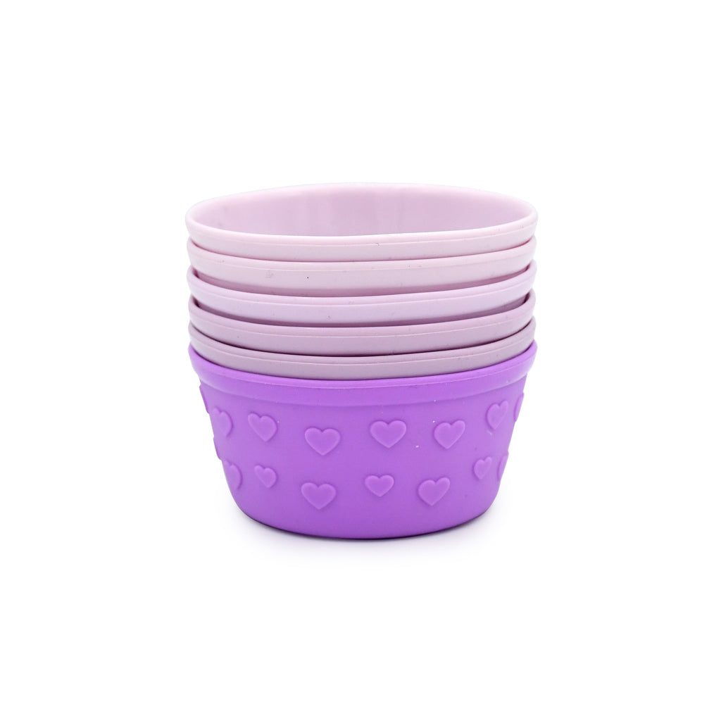 Rainbow Silicone Food Cups