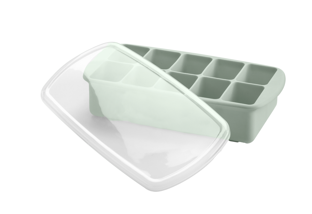 Silicone Baby Food Freezer Tray with Lid