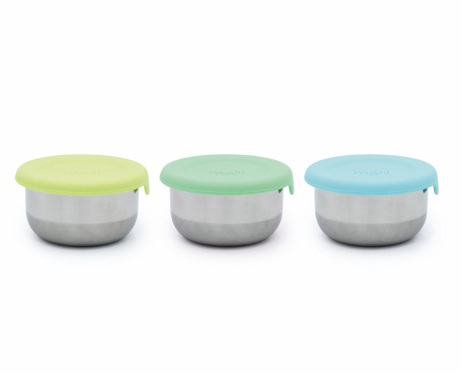 Mini Stainless Steel Condiment Containers