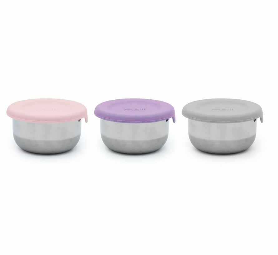 Mini Stainless Steel Condiment Containers – Meliibaby