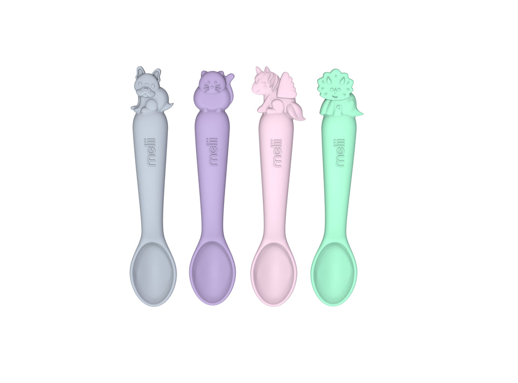 Silicone Spoons - 4 pack