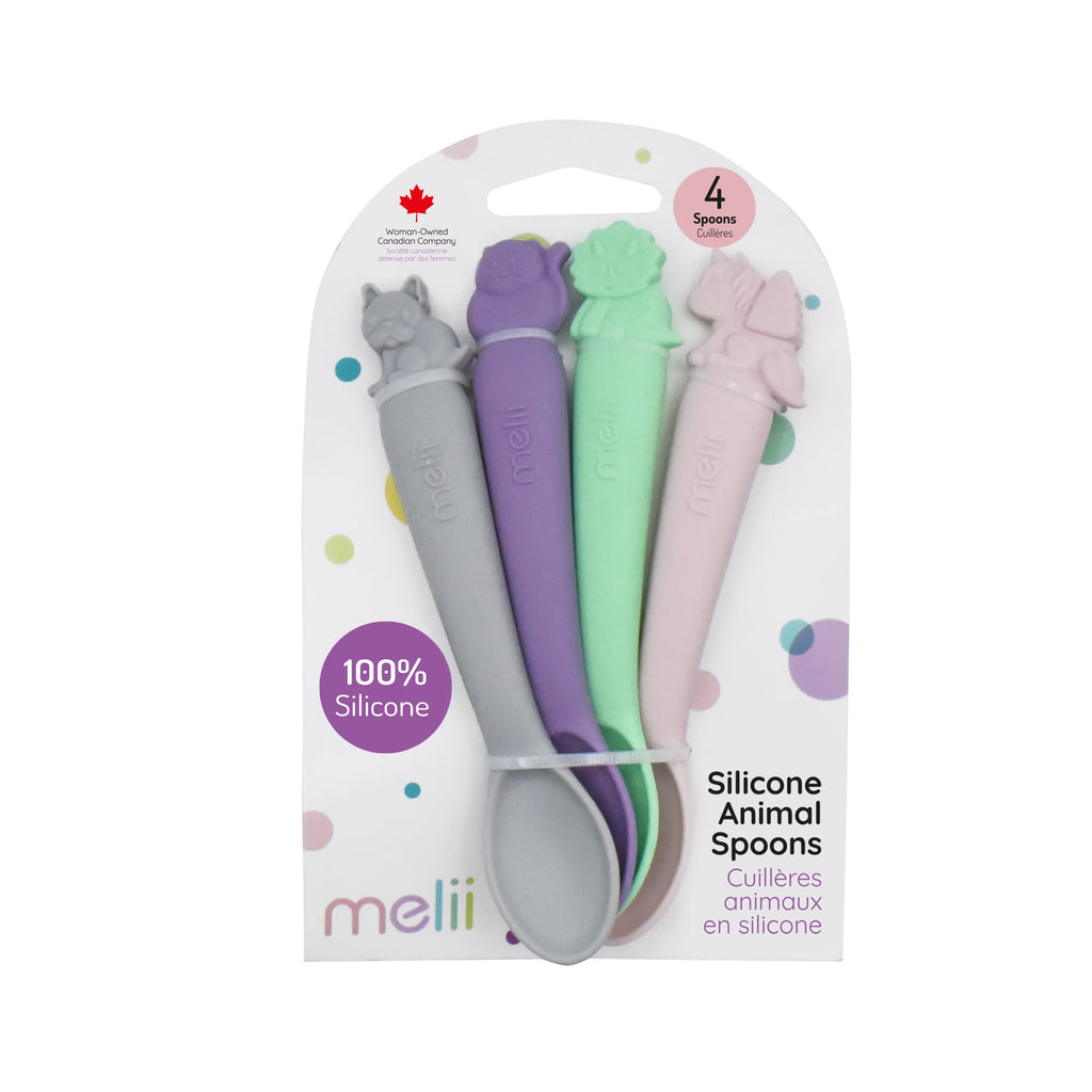 Silicone Spoons - 4 pack