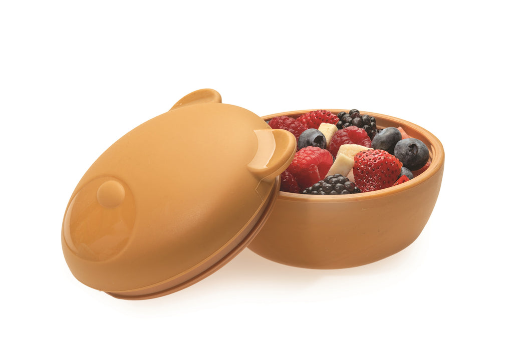 Silicone Animal Bowls with Lid