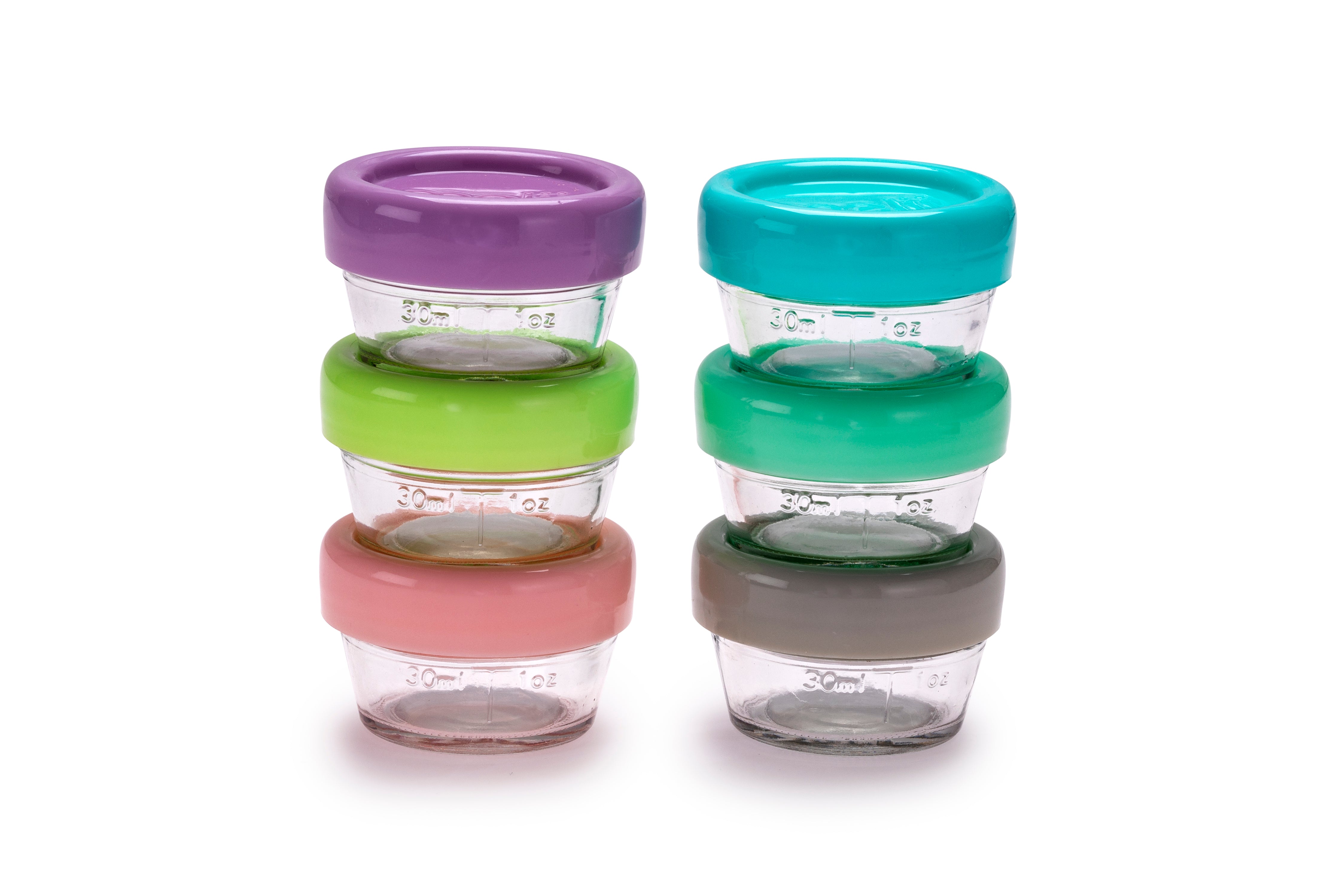 6 Pcs Silicone Baby Food Storage Containers Baby Food Freezer Tray with  Lids Silicone Baby Food