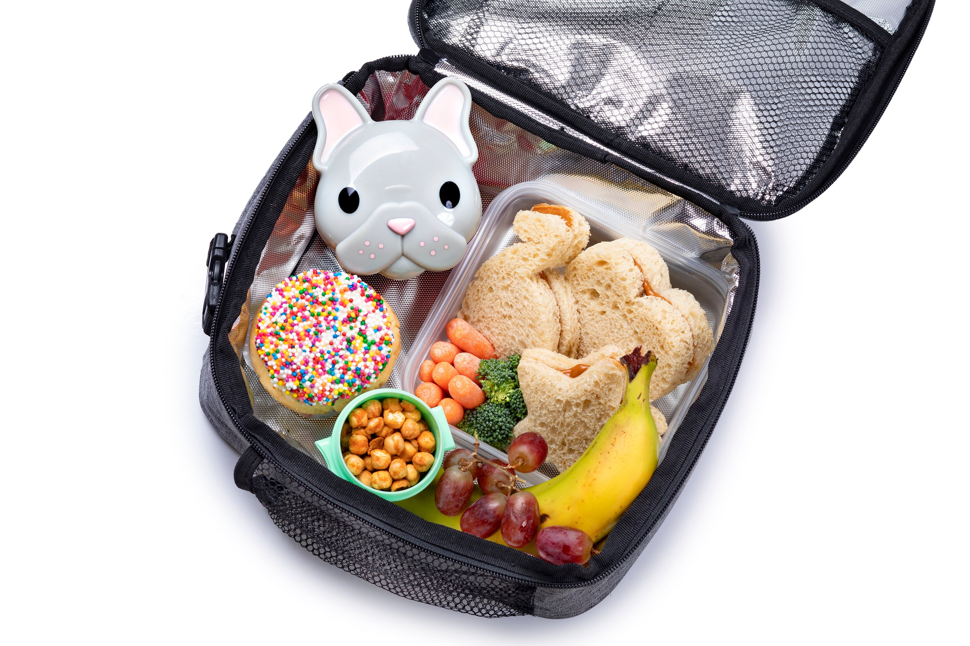 Meeli Snack and Go Pods contenedor de comida sellado portátil para